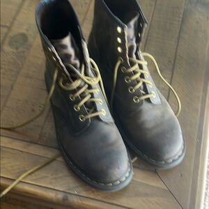 Dr. Martens Dark Brown Leather Boots